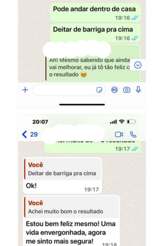 Depoimento de paciente 7