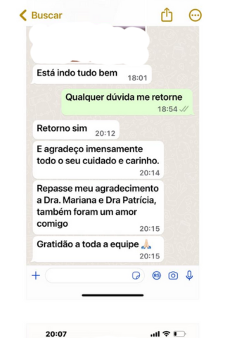 Depoimento de paciente 6