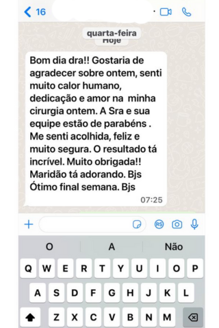Depoimento de paciente 5